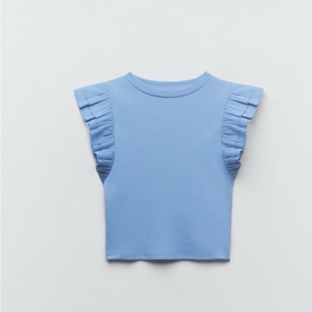 Zara Ruffle Tank